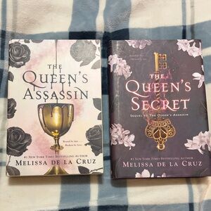 The Queen's Assassin & The Queen's Secret Paperback Set - Pink, Gold, Black